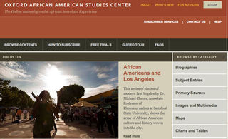 Oxford African American Studies Center